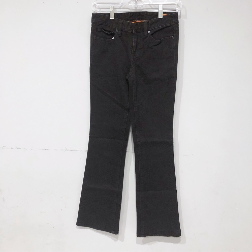 Tory Burch Classic boot cut black jeans size 24